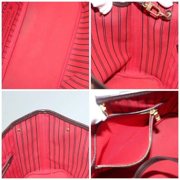 LOUIS VUITTON Damier Ebene Neverfull PM Tote Bag N51109 LV Auth 133366 - Picture 15 of 16